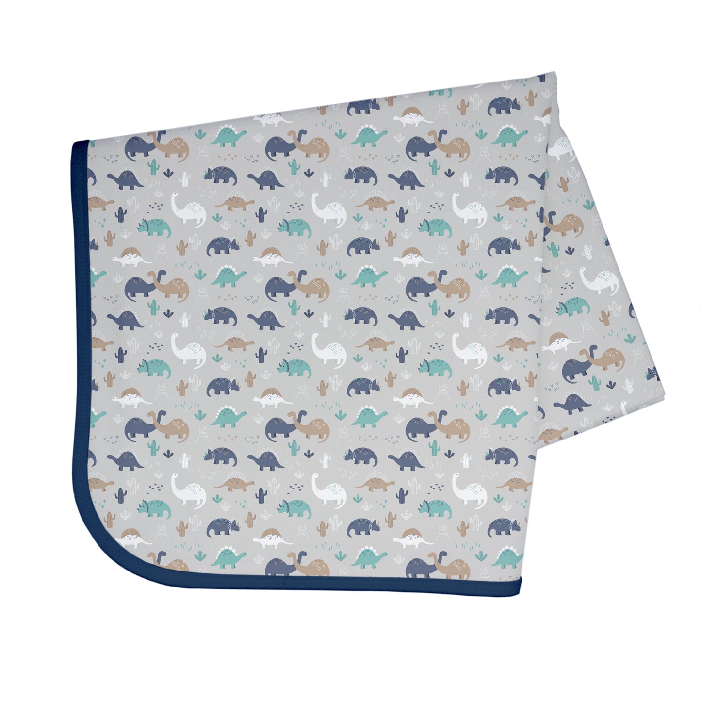 Desert Dinos Splash Mat - A Waterproof Catch-All for Highchair Spills and More!