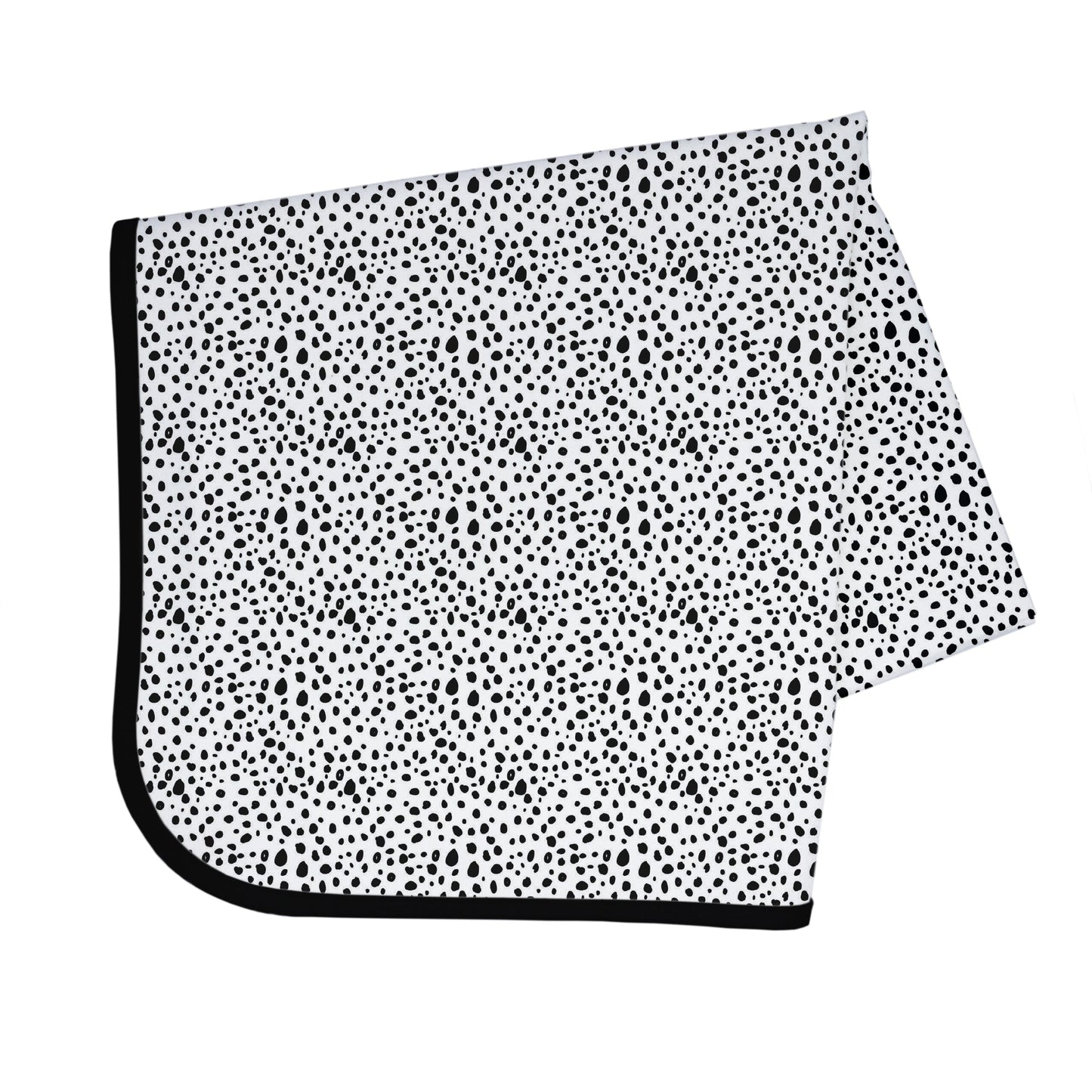 Organic Dot Splash Mat - A Waterproof Catch-All for Highchair Spills and More!