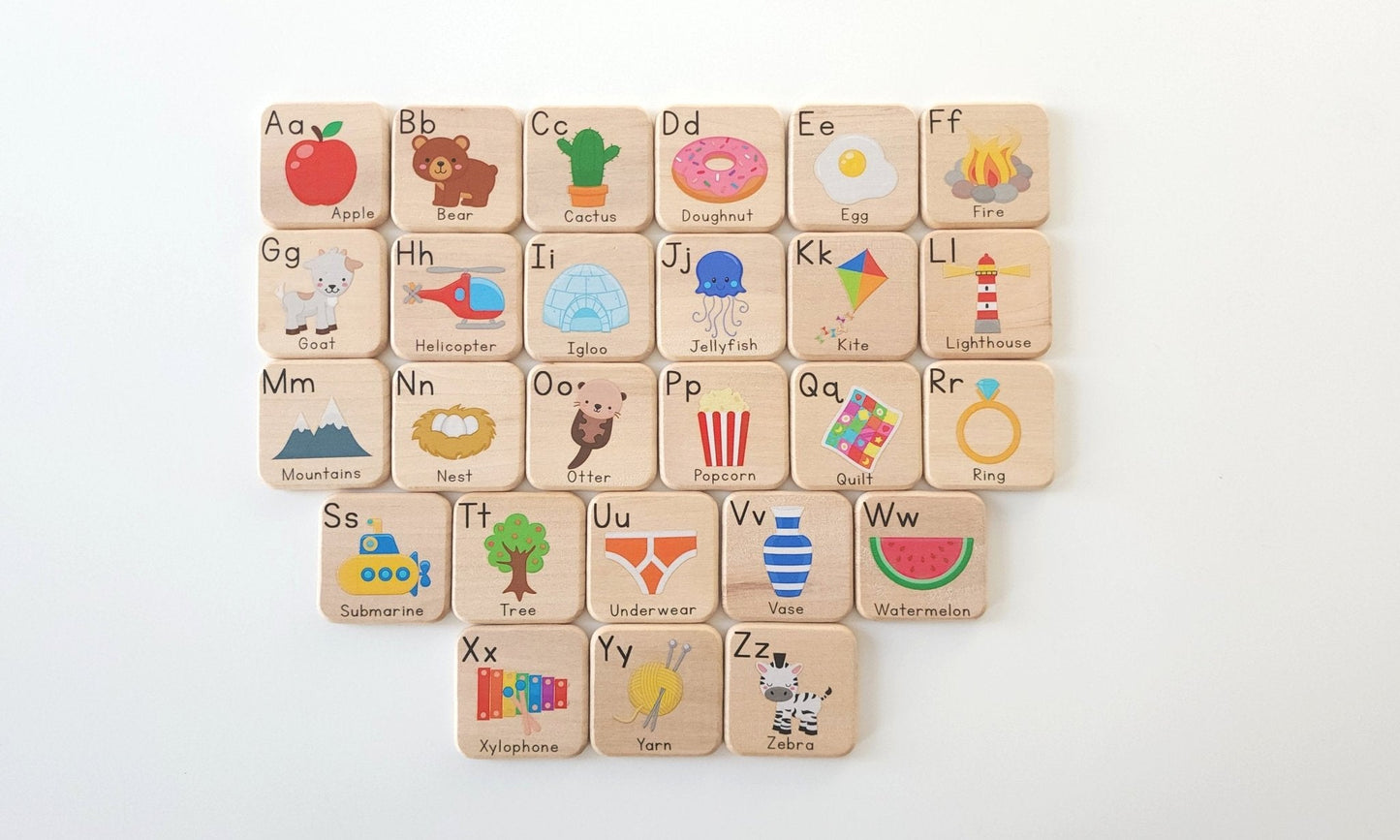 ABC Learning Tiles