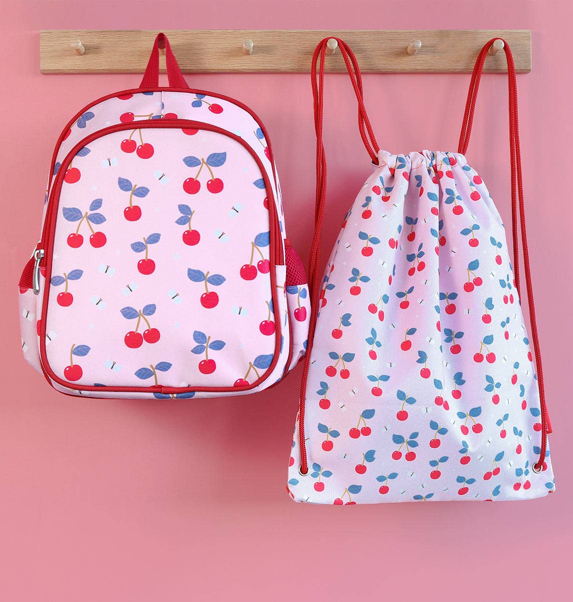 Kids Backpack - Cherries