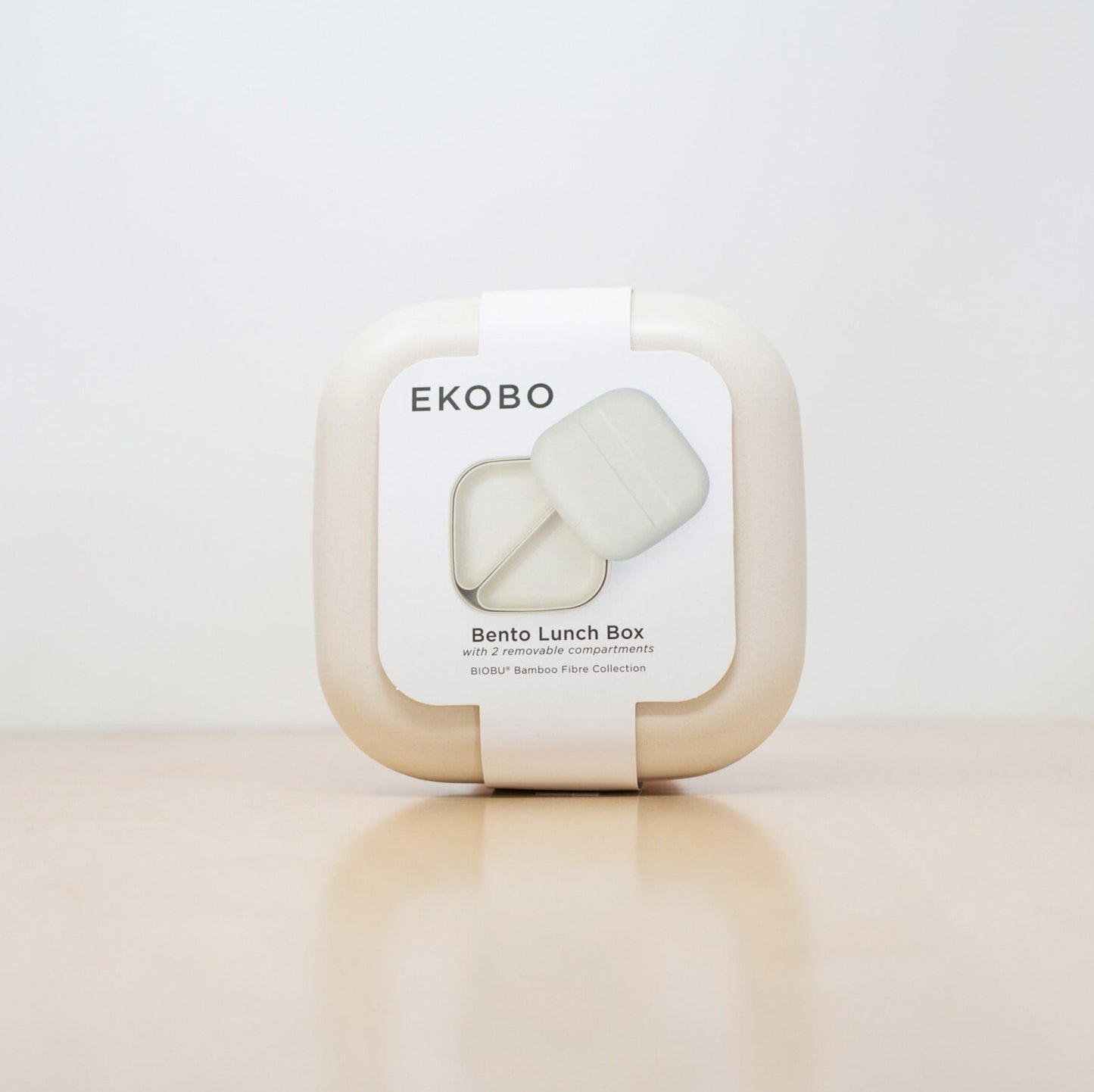 Square Bento Lunch Box - Off White