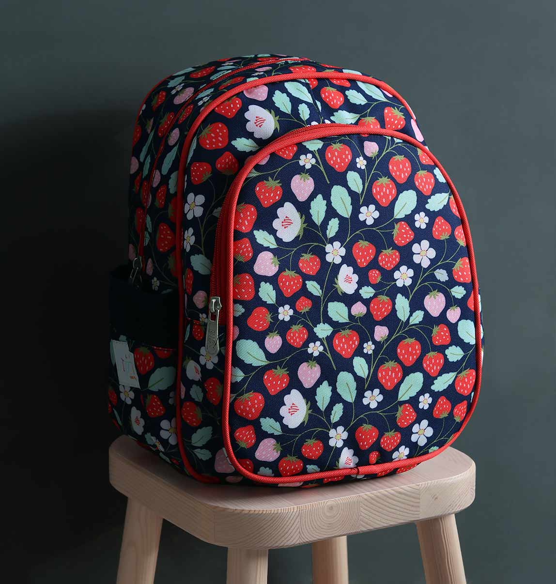 Kids Backpack - Strawberries