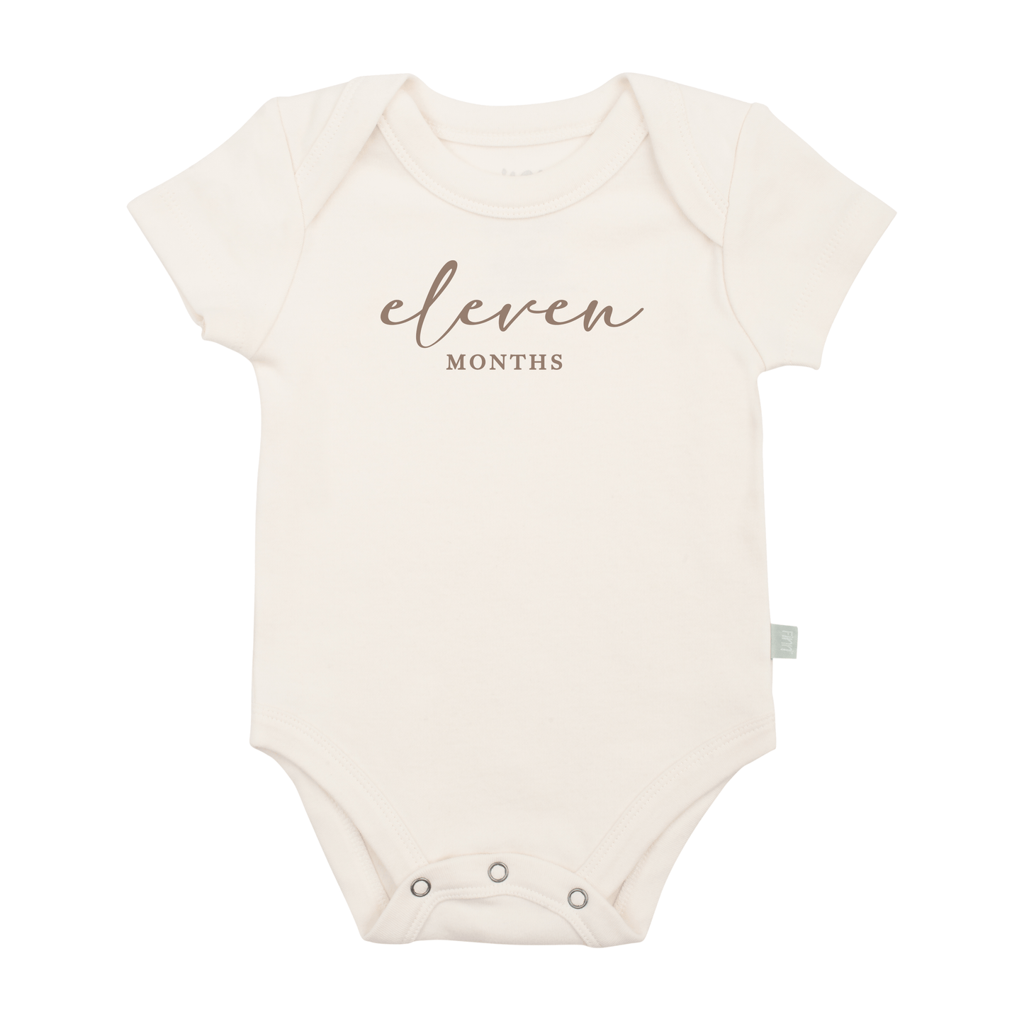 graphic bodysuit | eleven months milestone taupe