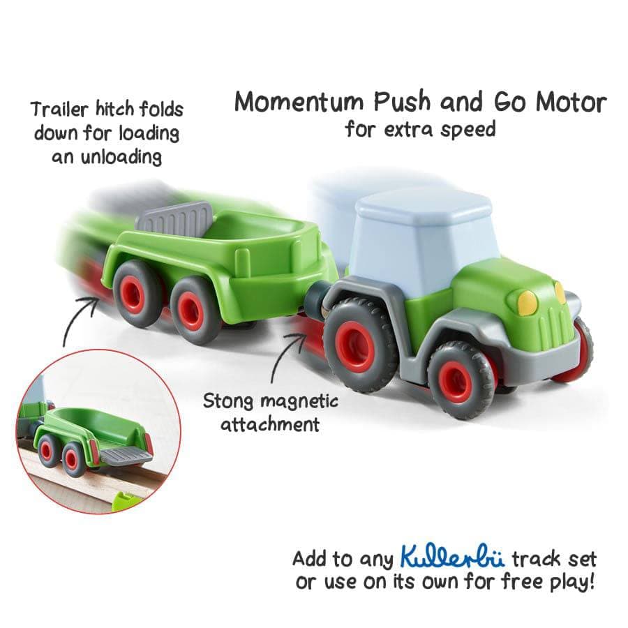 Kullerbu Tractor and Trailer with Momentum Motor