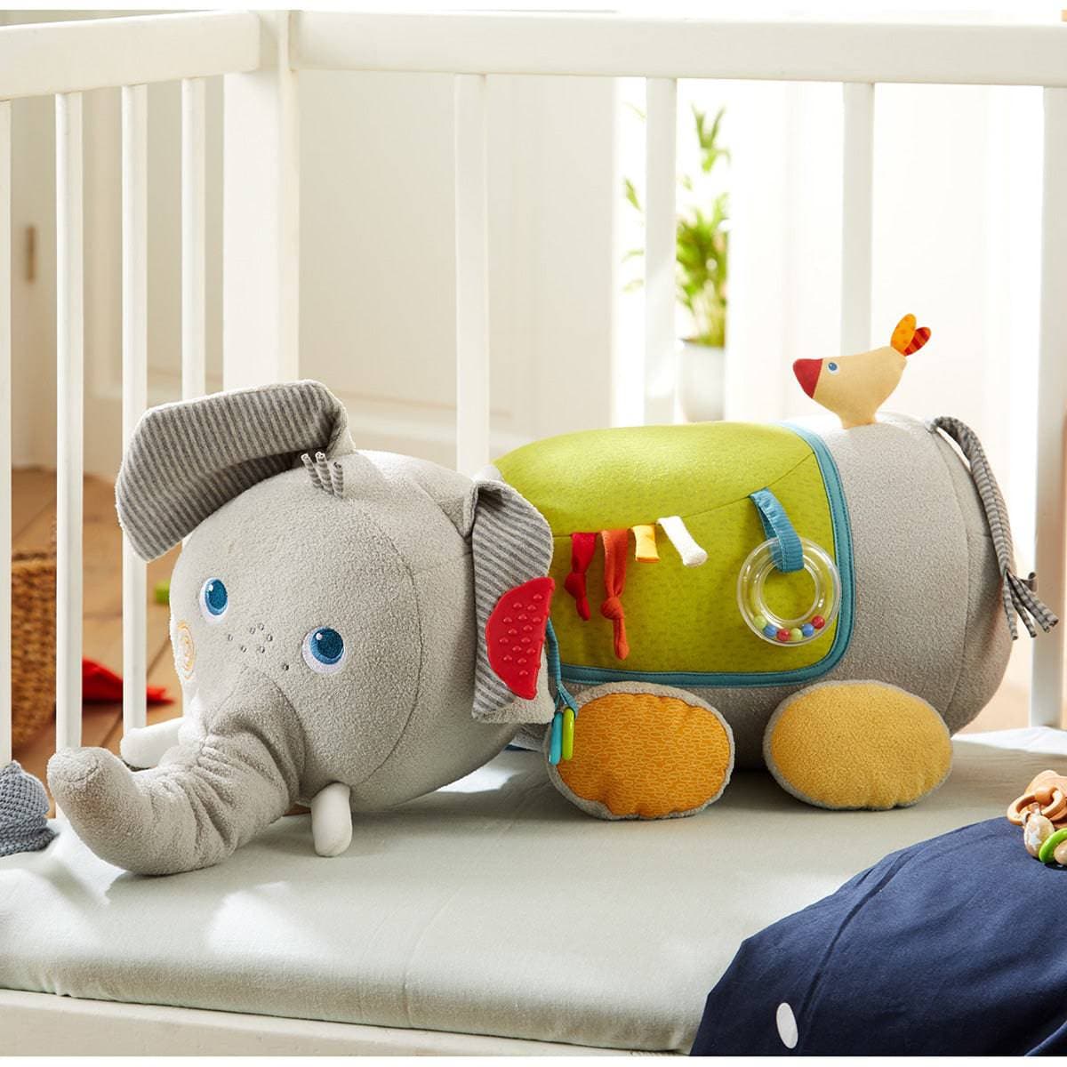 Elephant Discovery Pillow