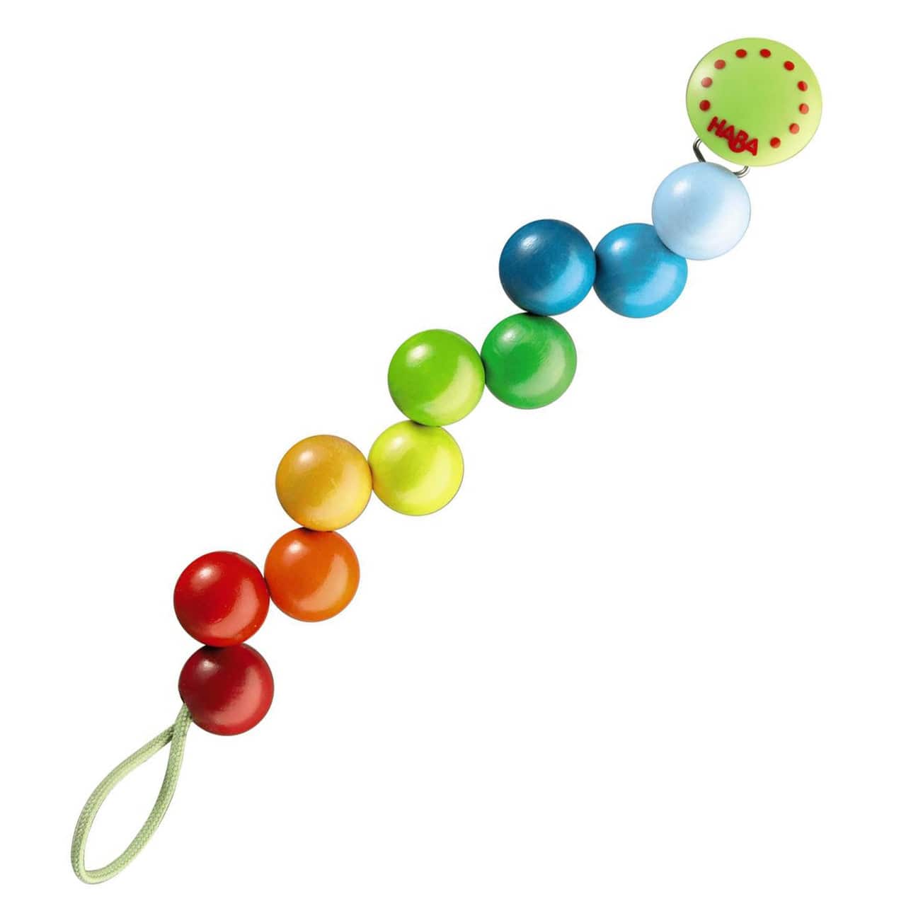 Rainbow Pearls Pacifier Holder