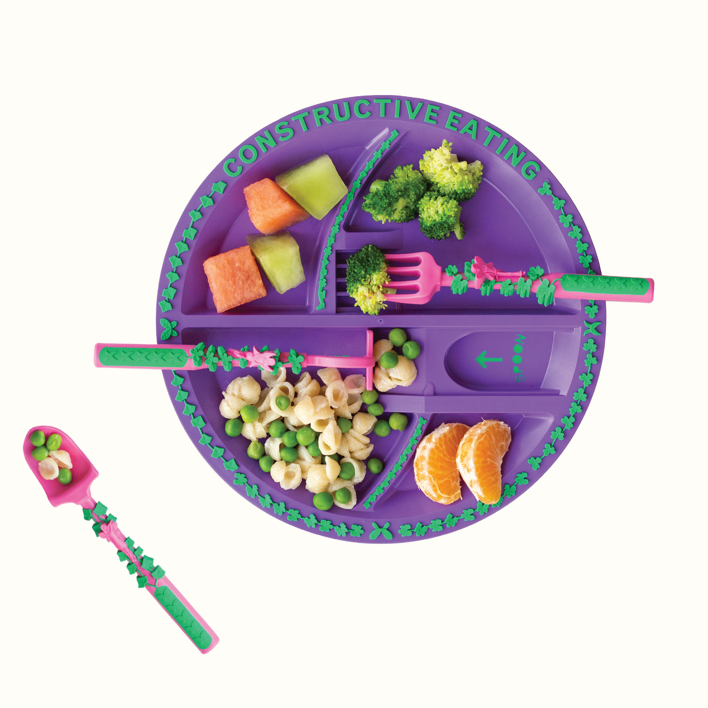 Garden Fairy Utensil & Plate by Constructive Eating