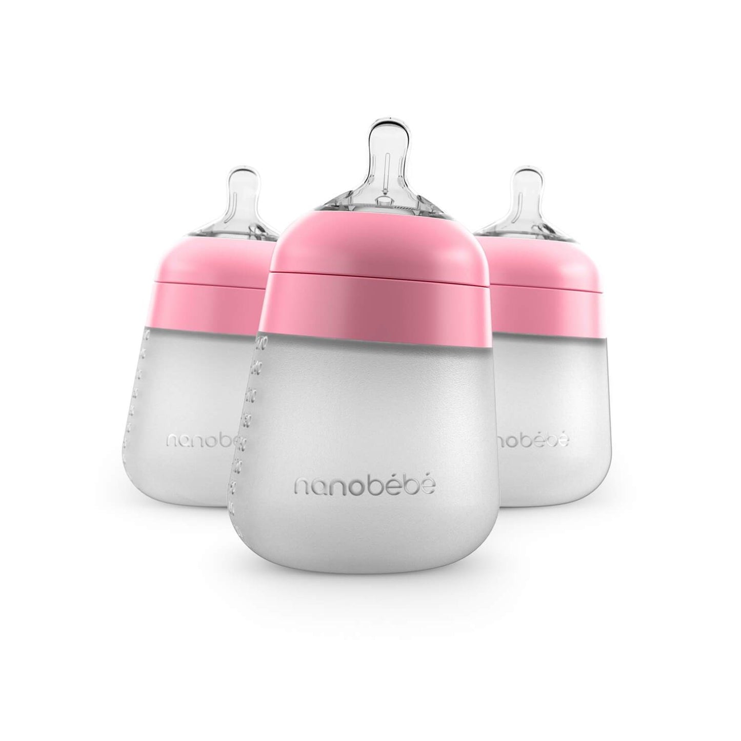 9oz Flexy Silicone Baby Bottle by Nanobébé US