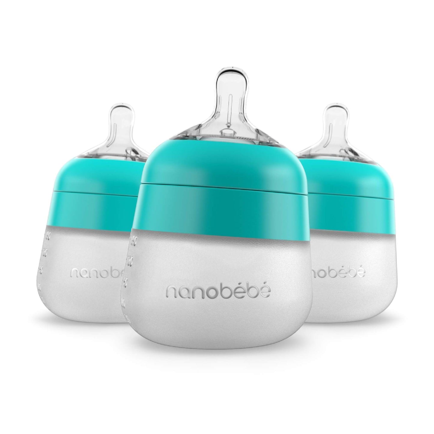 9oz Flexy Silicone Baby Bottle by Nanobébé US