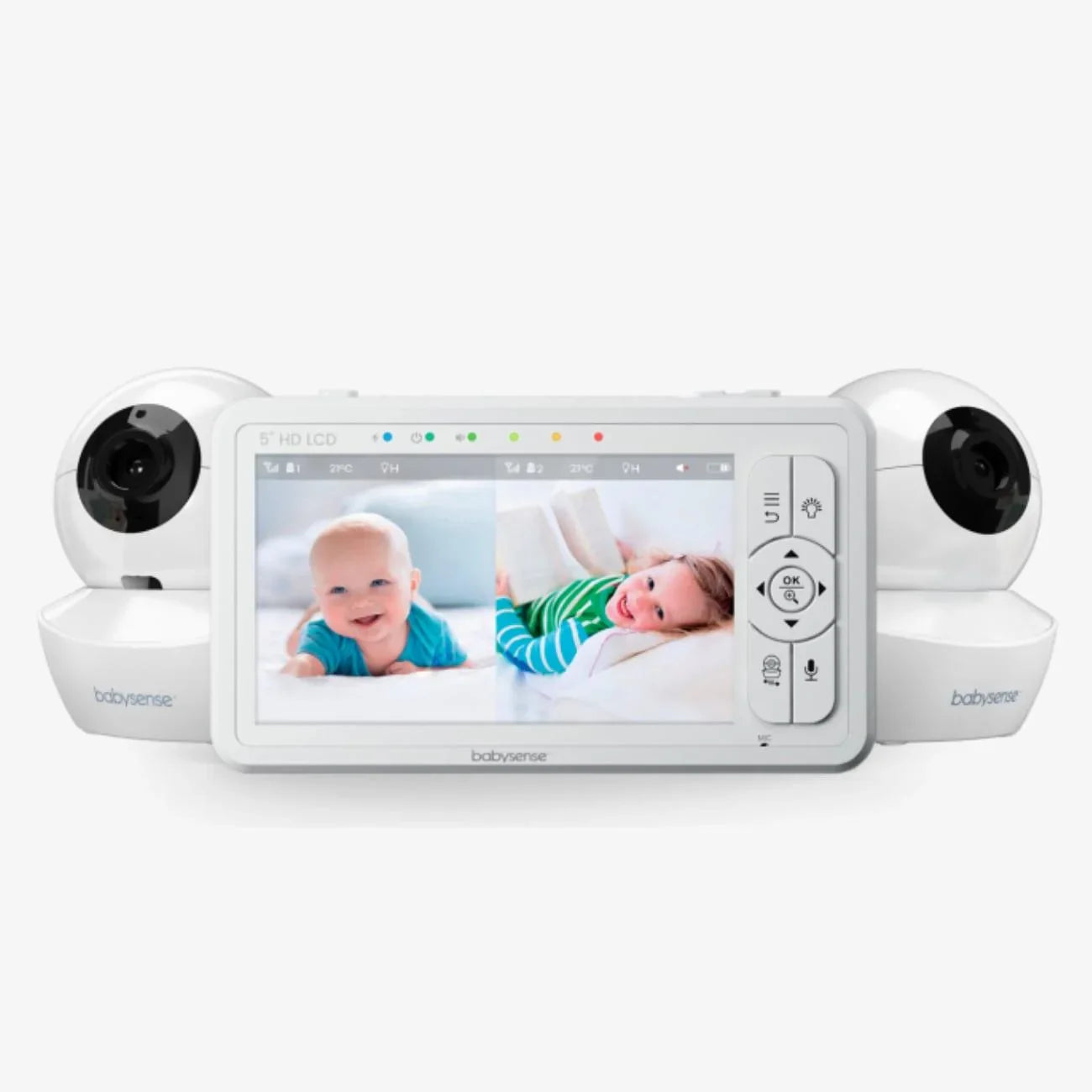Babysense HD S2: Video Baby Monitor with Cameras, Non Wifi