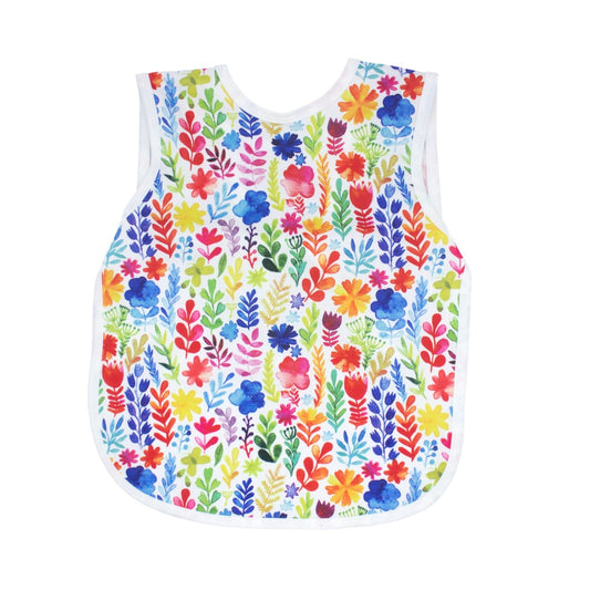 Rainbow Watercolor Floral Bapron