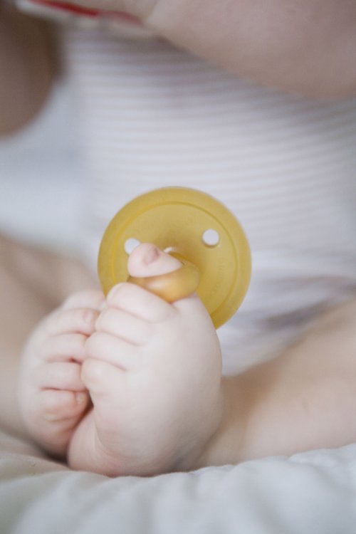 Made from pure, all-natural latex rubber from the Hevea Brasiliense tree, Natursutten pacifiers are softer than silicone and are extremely hygienic because they are 