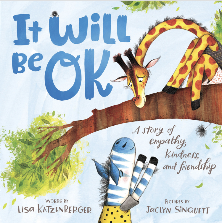 It Will Be OK by Lisa Katzenberger
Sometimes the best thing we can do for our loved ones is listen and be there for as long as they need us. A sweet story about the 