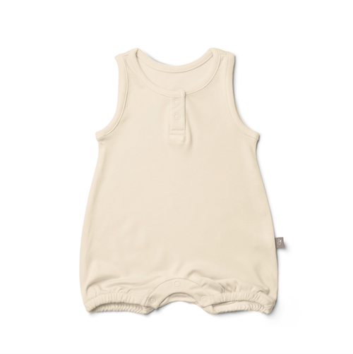 The Goumi piece everyone’s been asking for. Our romper is the coziest day wear for your babes. Perfect for warm weather play and cozy enough for sleep. Plus it looks