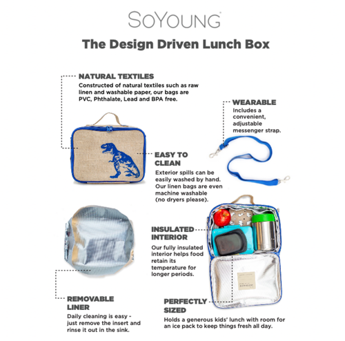 RULE THE PLAYGROUND WITH OUR STANDOUT WASHABLE INSULATED KIDS LUNCH BOXES!
Elevate mealtimes with smart design details like a removable insert for quick cleaning, an