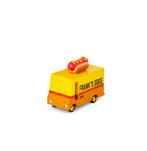 Nothing says NYC like a hot dog stand. As New Yorkers, we must pay tribute to the hot dog – it's the quintessential New York street food. Our hot dog truck is a mini