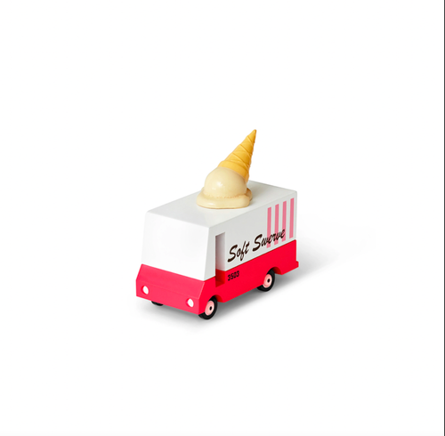 Soft-serving up good looks. As far as a symbol of simpler times and a carefree way to stuff sugar and calories in your childhood, you can’t beat the ice cream truck.