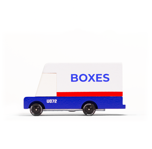 Mail's here! Where would we be without our post office workers! We couldn’t go any longer without creating an iconic Mail Van. Ready to pick up boxes and letters of 