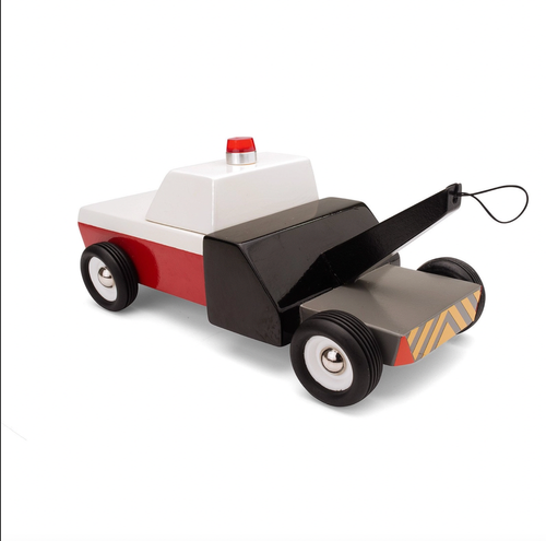 A staple of every garage, Towie is glad to jump to any car's rescue. Sturdy, and ready to use its rubber band to help a car in need.
Materials &amp; Info: Solid Beec
