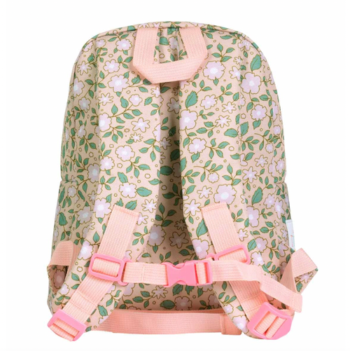 
This little backpack the perfect size for toddlers. The front pocket is ideal for keeping smaller items; there is an additional pocket inside and plenty of space fo