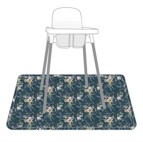 



This lightweight, waterproof mat is 45" in diameter and is designed to catch spills and splashes.
Ideal for:
- Under the high chair
- Indoor/Outdoor Picnics
- Po