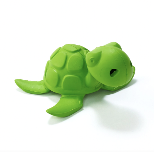 These chunky and durable bath toys are great for the bathtub, beach, and backyard. Made of all-natural rubber with large openings that help toys dry thoroughly and p