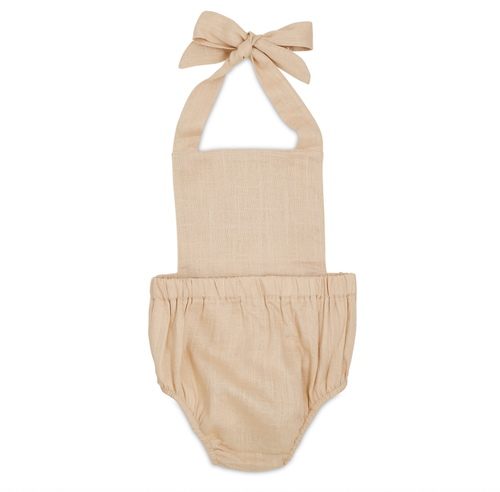 

With classic, neutral styles and beautiful details that let your babe’s personality shine, these rompers are a perfect choice for pregnancy reveal photos, monthly 