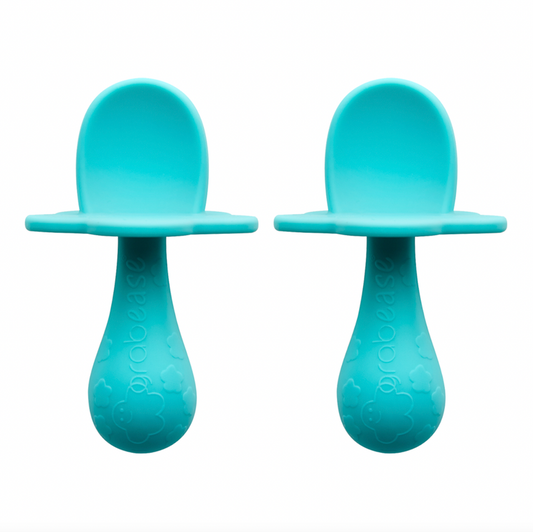 





Kickstart BLW with our stage 1 self-feeding silicone spoon! Our fun, chewable starter spoon encourages your little one's independence with an easy to grip hand