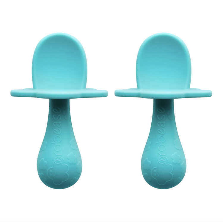 





Kickstart BLW with our stage 1 self-feeding silicone spoon! Our fun, chewable starter spoon encourages your little one's independence with an easy to grip hand