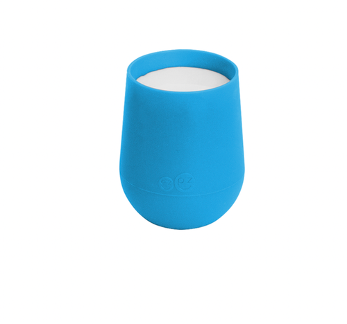 
Once children have mastered the skill of drinking from the Tiny Cup, they are ready to drink more ounces of liquid at mealtime with the Mini Cup. That’s right – you