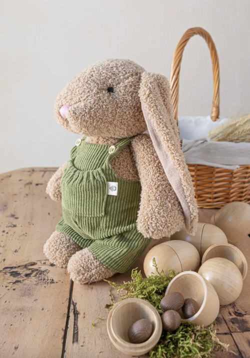 Say hello to Coco Rabbit! This magical bunny adores children and likes to give them treats that he hides in his front pocket. But don't think he only likes to party!