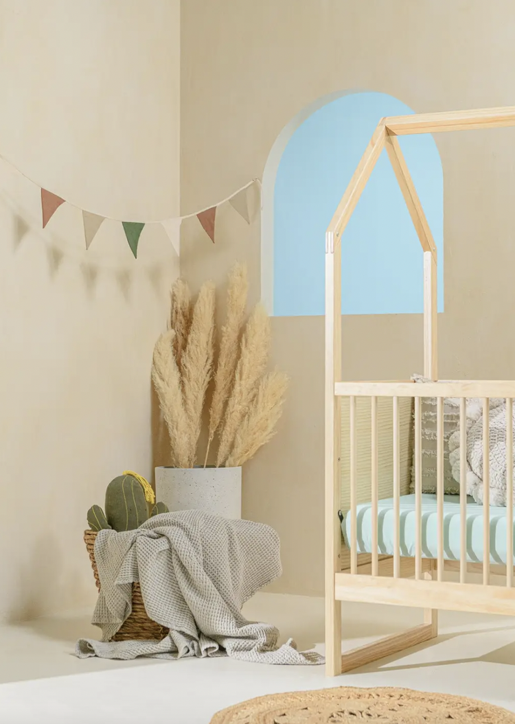 Two words to describe our pretty pennant garlands: Beauty &amp; Simplicity! Brighten up your child’s bedroom or playroom in a snap with these playful gender-neutral 