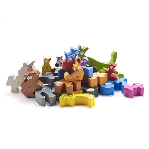 Boppabug BeginAgainANIMAL PARADE A TO Z PUZZLE