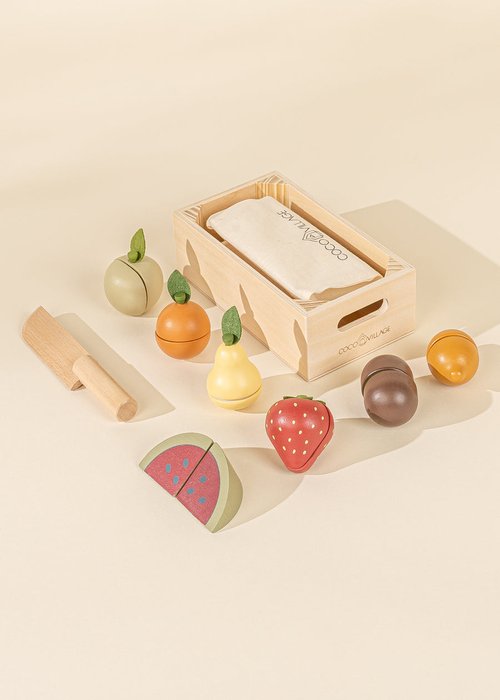 Wooden Fruits Playset Boppabug